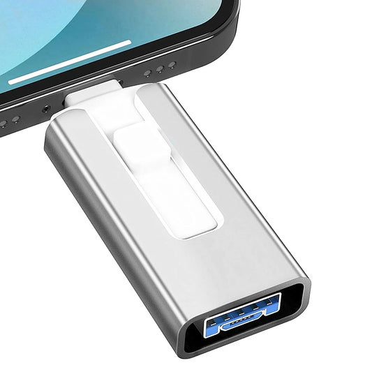 new For 512GB Usb Flash Drive 128GB 256GB 2TB 1TB Metal Otg USB Disk Computer Flash Drive High speed waterproof hiii